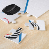 Ice Hockey Puzzle Legpuzzel (Zijkant)
