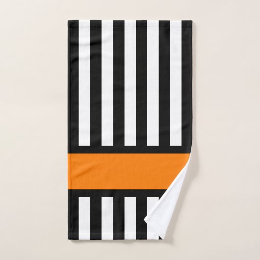 Ice Hockey Reference Zebra Stripe Bad Handdoek (Handdoek)