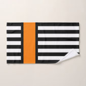 Ice Hockey Reference Zebra Stripe Bad Handdoek (Handdoek)