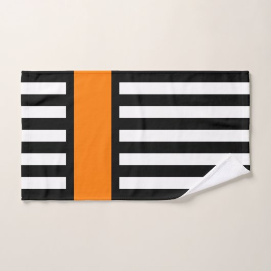 Ice Hockey Reference Zebra Stripe Bad Handdoek (Handdoek)