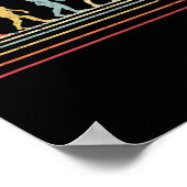 Ice Hockey Retro Evolution for Hockey Player Poster (Hoek)