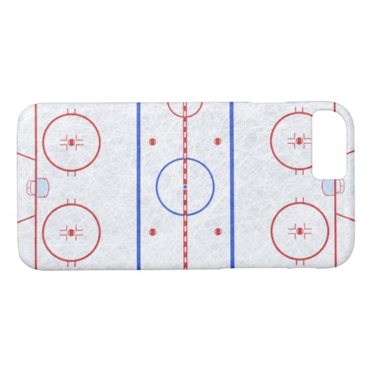 Ice Hockey Rink Case-Mate iPhone Case (Achterkant (Horizontaal))