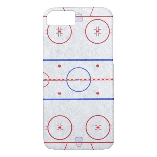 Ice Hockey Rink Case-Mate iPhone Case (Achterkant)