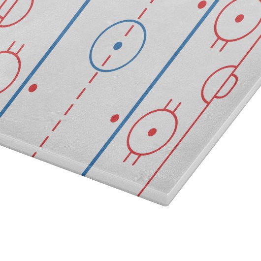 (Ice) Hockey Rink Cutting Board Snijplank (Hoek)