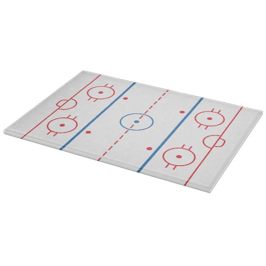 (Ice) Hockey Rink Cutting Board Snijplank (Hoek)