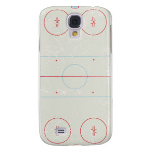 Ice Hockey Rink Disted Style Graphic Galaxy S4 Hoesje