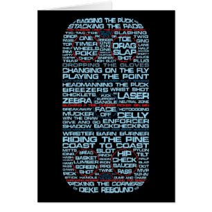 Ice Hockey Rink Typografie