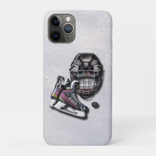 Ice Hockey-Schaatsen helpen u met naam en nummer Case-Mate iPhone Case