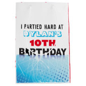 ICE HOCKEY SCHAATSEN Verjaardagsfeestje Loot Snoep Medium Cadeauzakje (Voorkant)