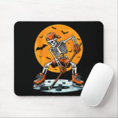 Ice Hockey Skeleton Soky Boys Halloween Hockey Pla Muismat (Met muis)
