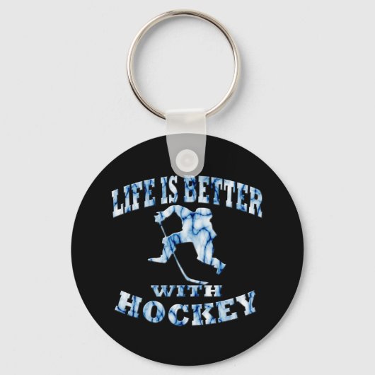 Ice Hockey Sleutelhanger (Voorkant)