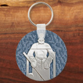 Ice Hockey Sleutelhanger (Voorkant)