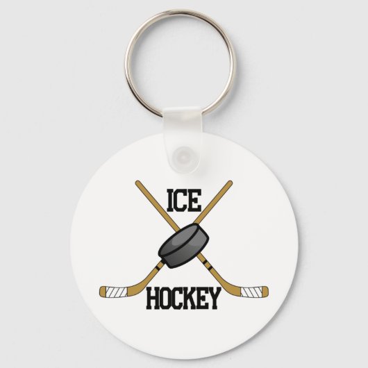 Ice Hockey Sleutelhanger (Voorkant)