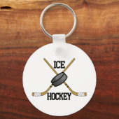 Ice Hockey Sleutelhanger (Voorkant)