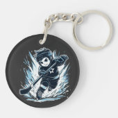Ice Hockey Sleutelhanger (Achterkant)