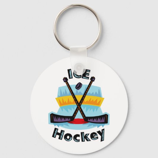 Ice Hockey-Sleutelhangers Sleutelhanger (Voorkant)