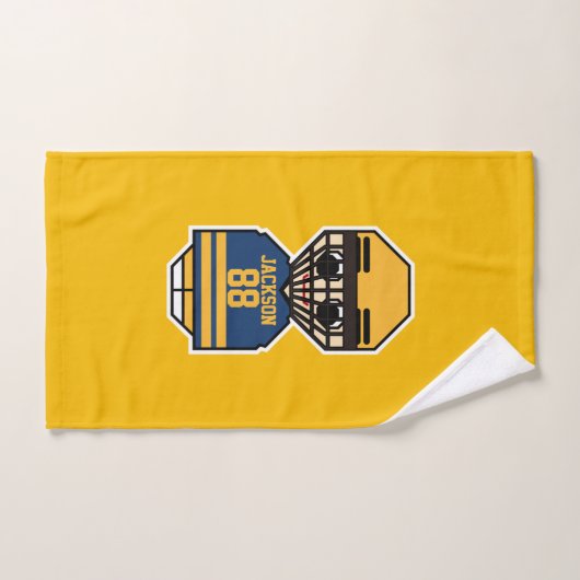 Ice hockey speler bad handdoek (Handdoek)
