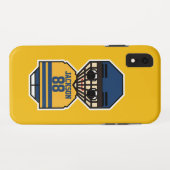 Ice hockey speler Case-Mate iPhone case (Achterkant (horizontaal))