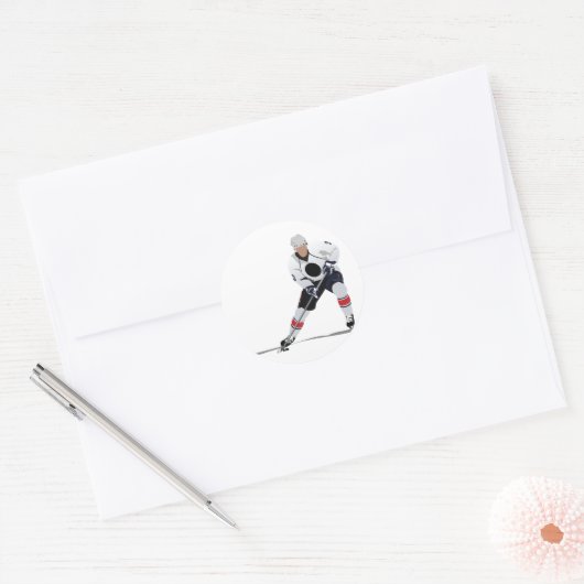 Ice Hockey Speler Stickers (Envelop)