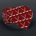 Ice Hockey Sticks Pattern Red Background Stropdas<br><div class="desc">Ice Hockey Sticks Pattern Red Background Stropdas</div>
