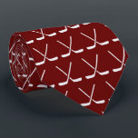 Ice Hockey Sticks Pattern Red Background Stropdas<br><div class="desc">Ice Hockey Sticks Pattern Red Background Stropdas</div>