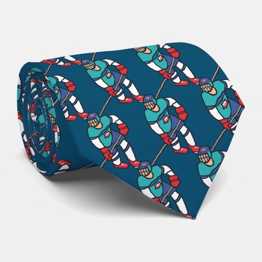 Ice Hockey Stropdas (Opgerold)