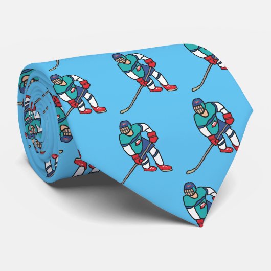 Ice Hockey Stropdas (Opgerold)
