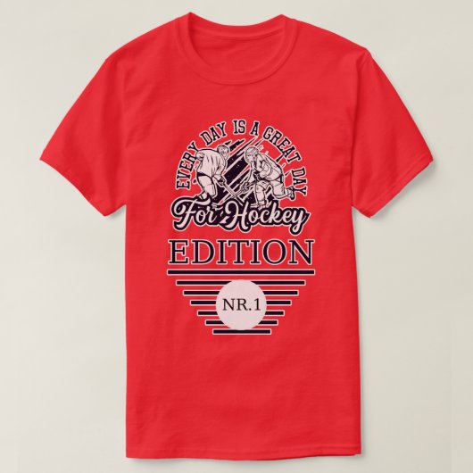 Ice Hockey T-shirt (Design voorkant)
