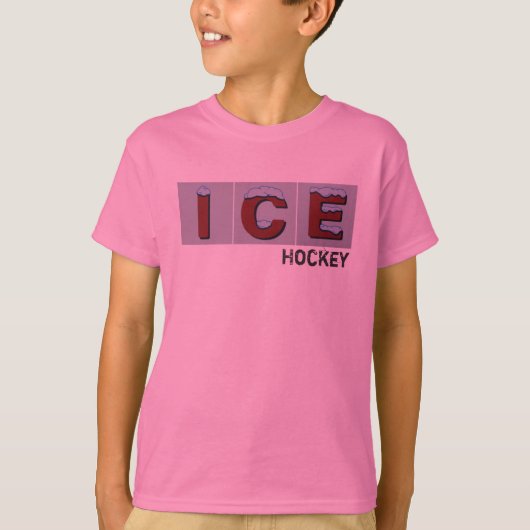 Ice Hockey T-shirt - Boys - Girls (Voorkant)
