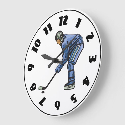 Ice Hockey Time Clock Grote Klok (Hoek)