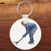 Ice Hockey Time Sleutelhanger (Voorkant)