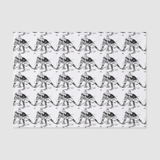 Ice hockey tissuepapier (Voorkant)