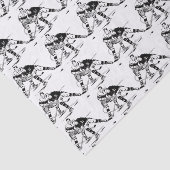 Ice hockey tissuepapier (Detail)