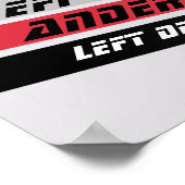 Ice Hockey Trading Kaart Poster (Hoek)