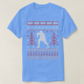 Ice Hockey Ugly KerstSweater Ugly Kerstmis S T-shirt (Design voorkant)