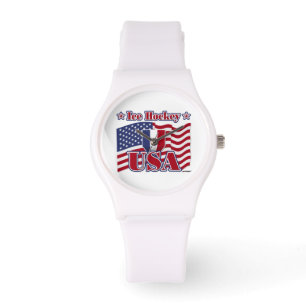 Ice Hockey USA Horloge