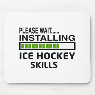 Ice Hockey-vaardigheden installeren Muismat