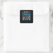 Ice Hockey Vierkante Sticker (Tas)