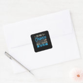 Ice Hockey Vierkante Sticker (Envelop)