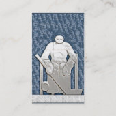 Ice Hockey Visitekaartje (Achterkant)