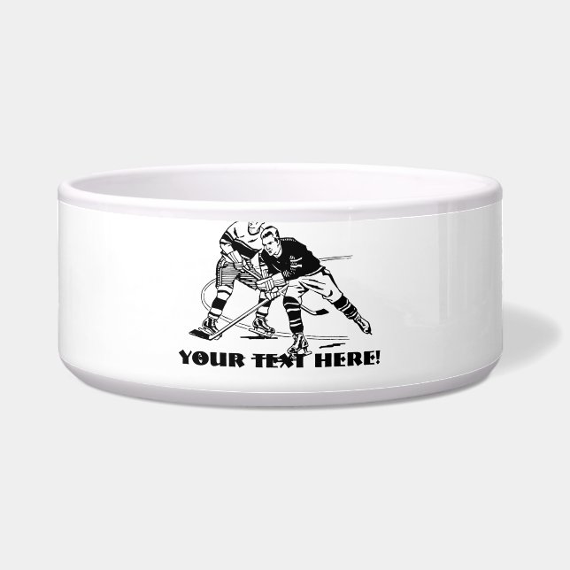 Ice hockey voerbakje (Voorkant)