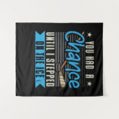 Ice Hockey Wandkleed (Voorkant (horizontaal))