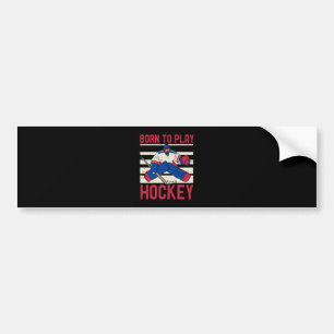 Ice Hockey Winter Sport Bumpersticker