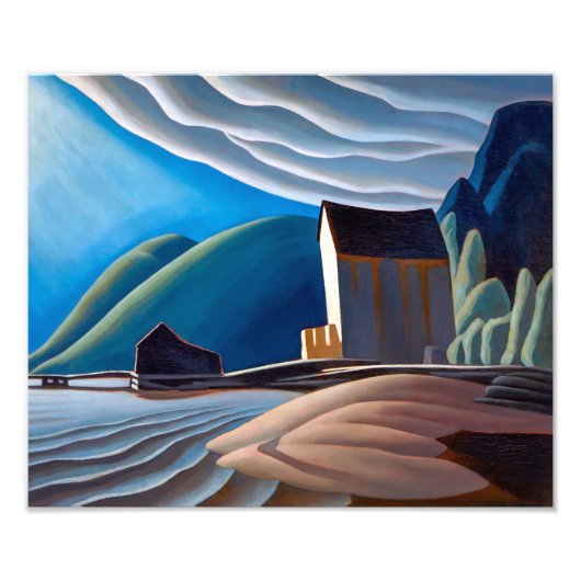 Ice House | Lawren Harris | Foto Afdruk (Voorkant)