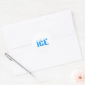 Ice Ice And Baby Family Funny Halloween Costume Co Ronde Sticker (Envelop)