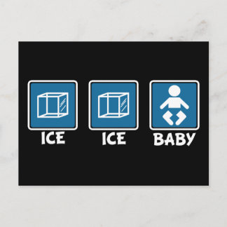 Ice Ice Baby Briefkaart