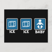 Ice Ice Baby Briefkaart (Voorkant)