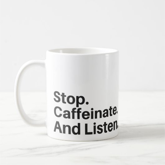 Ice Ice Baby Coffee Mok (Links)