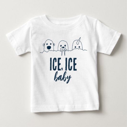 Ice Ice Baby Cute Arctic Animals Baby (Voorkant)