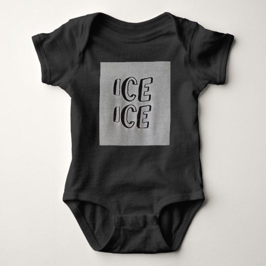 Ice Ice Baby Onezee Romper (Voorkant)